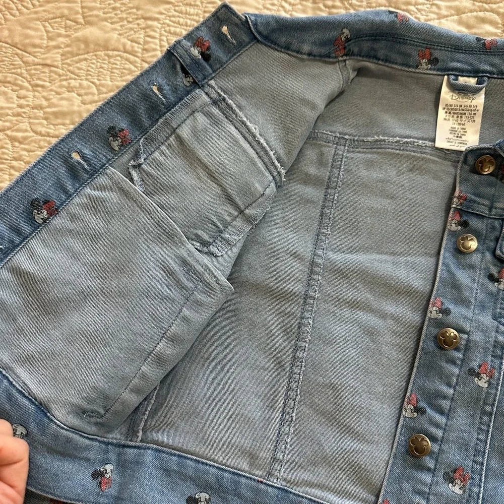 NWT Minnie Mouse Denim Jacket
